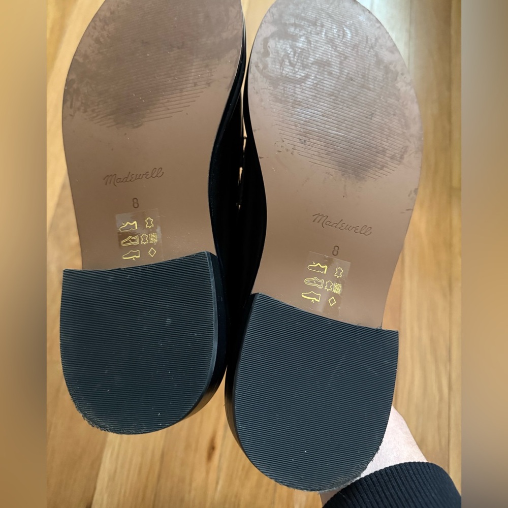 Madewell Vernon Black Leather Loafers - Picture 4 of 4